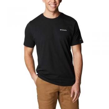 Camiseta de manga corta Columbia Thistletown Hills™ para hombre en color negro, talla S