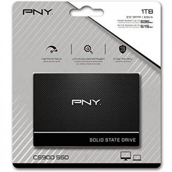 PNY CS900 Internal SSD SATA III, 2.5 Inch, 1TB, Read speed up to 535MB/s