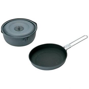 Snow Peak Aluminum Non-Stick Cooker 1000 SCS-200, Cooking, 1 L, Diameter: 6.7 in, Free S&H