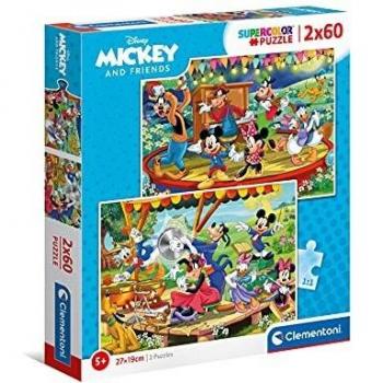 Clementoni- Mickey and Friends Puzzle Infantil, Multicolor
