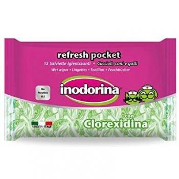 Inodorina toallitas Refresh clorhex Pocket 15ud