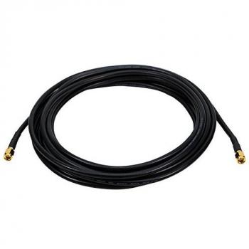 Cable de extensión para antena interior WLAN LogiLink, 5 m, negro, conector SMA inverso