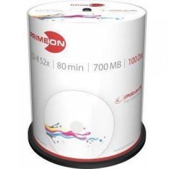 MediaCom IT-Distribution GmbH Primeon CD-R 80Min / 700 MB / 52X Cakebox