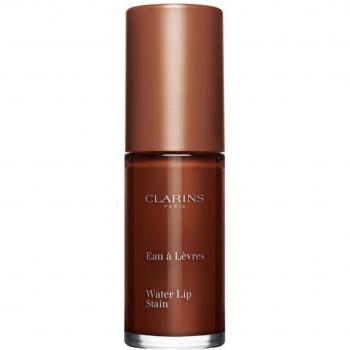 Clarins Water Lip Stain 12 Mocha Water - Liquid Lipstick, 7mL, Tattoo Effect, Long-lasting formula