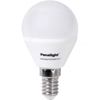 Panalight Lámpara Led Esférica Frost E14 de 4 W, 2700K