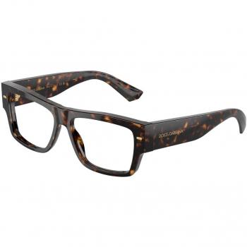 Dolce & Gabbana DG3379 502 Men's Eyeglasses Tortoiseshell Size 55 - Frame Only, Blue Light Block Available