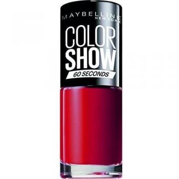 Maybelline New York Color Show Esmalte de Uñas, Tono: Color Show 043 Red Apple