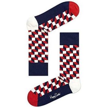 Happy Socks Filled Optic - Calcetines 100 den unisex,