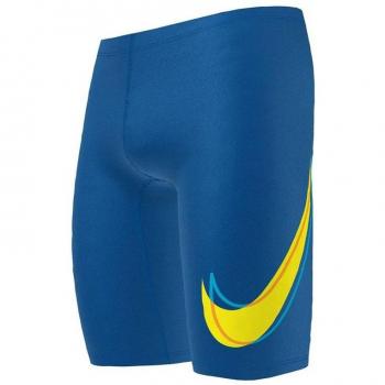 Bañador de natación Nike Jammer niño royal azul y amarillo, talla S