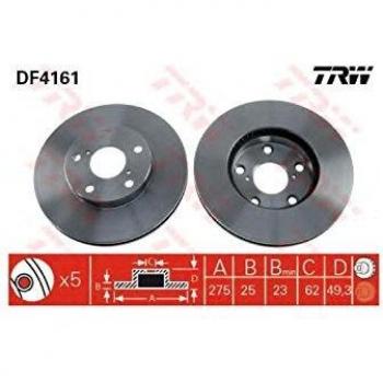 TRW DF4161 Brake Disc