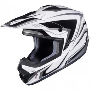 HJC 177205 X XL Casco Moto, Color blanco/gris, XXL