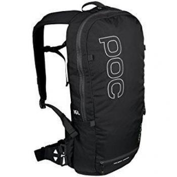 POC - Mochila de ciclismo, tamaño M, color uranium negro