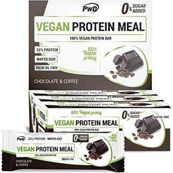 Barrita Proteica Vegana de Chocolate y Café, 35g - Nutrición Pwd