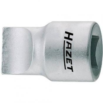 Pieza insertable de llave de cubo HAZET 980-2X13 - Punta de llave de vaso, punta plana, punta de destornillador