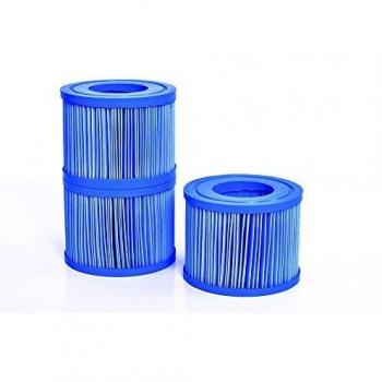 Filtros Antibacterianos NetSpa Bacti-Stop (Paquete de 3) para Spa Inflables