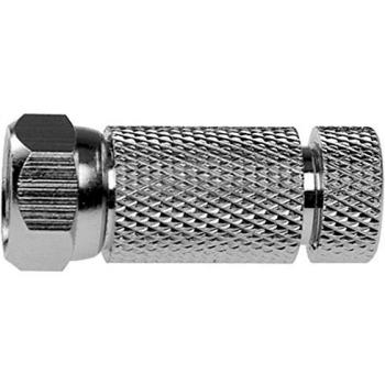 Conector F Axing CFS 89-01 con junta de goma para cables de 6,8 mm