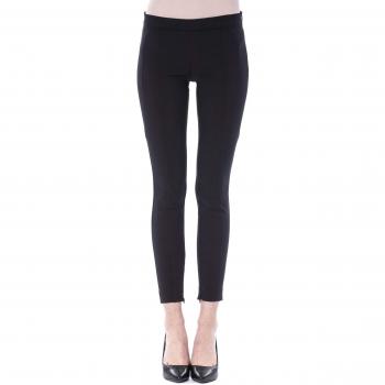 BYBLOS Skinny Zipped Closure Black Polyester Jeans & Pant - IT38 | XS