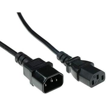 Cable de Alimentación C13 a C14 Negro 10,00 m