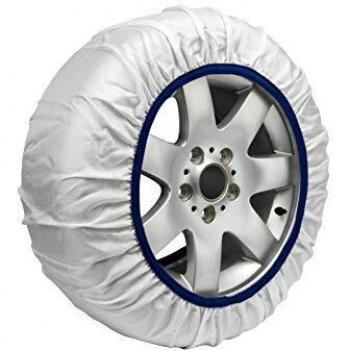 Easysock CAD8016 1 Juego de 2 Cadenas Textiles Nieve Coche Talla XL Rápido y fácil de Instalar. Consultar Tabla Aplicaciones
