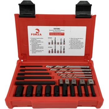 SERIE 5010KI FORZA KIT CON BROCAS IZQUIERDAS Y GUÍAS INTERIORES Y EXTERIORES