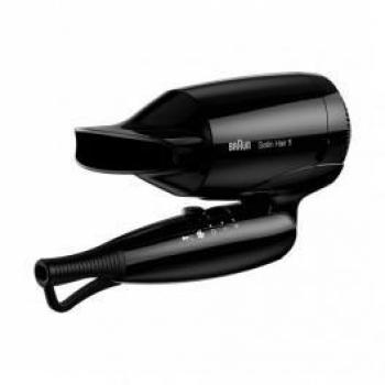 Braun Satin-Hair 1 HD130 Style&Go Secador de Viaje Plegable 1200W Negro