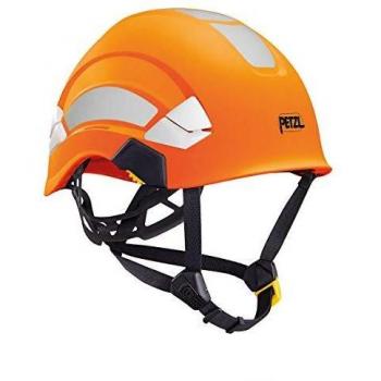 Casco de Seguridad Petzl Vertex Hi-Viz Naranja, Ajustable 53-63 cm, con Barboquejo