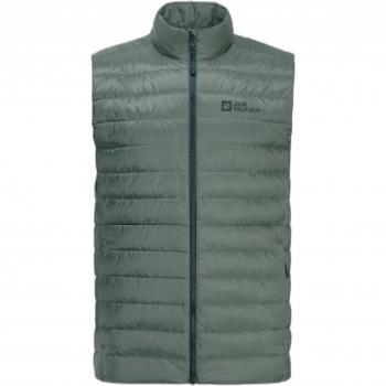 Jack Wolfskin Pilvi Men's Down Vest - Regular Fit, Green