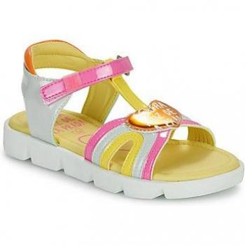 Sandalias Abiertas de Niña Agatha Ruiz de la Prada con Detalle de Corazón Multicolor