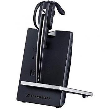 Sennheiser D 10 Phone Monoaural Gancho de Oreja, Diadema Negro - Auriculares con micrófono