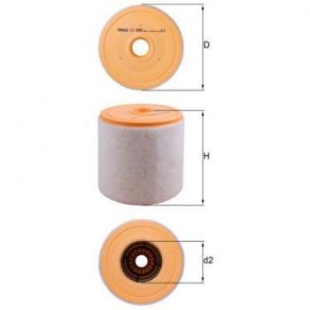 Filtro de aire MAHLE ORIGINAL LX 4959 con alta eficiencia y diseño duradero