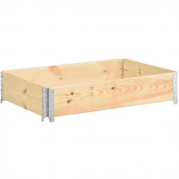 Pallet Collar de madera maciza de pino 50x100 cm
