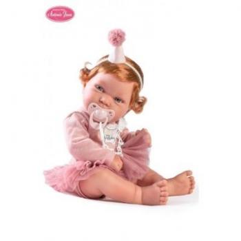 Muñeca Recién Nacida Pipa Feliz Cumpleaños 42 cm Antonio Juan 50272