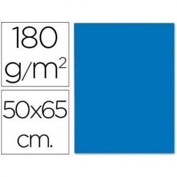Liderpapel - Cartulina 50x65 cm 180g/m2 azul