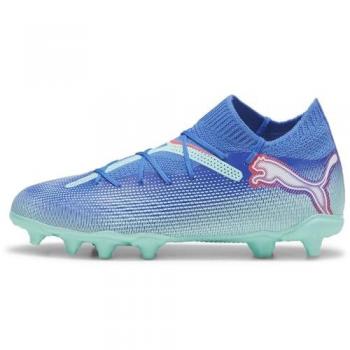 Puma Botas de Fútbol Future 7 Pro FG/AG Jr, características: diseño para césped artificial, color azul, talla 36