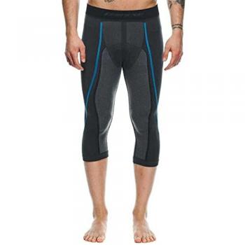Pantalones funcionales de moto para hombre Dainese Dry 3/4 en color negro y azul (talla M)