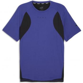 Camiseta de fitness Puma Cloudspun Soft Breathable Hombre Azul