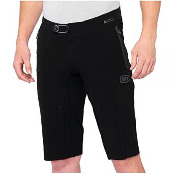 Pantalones cortos de bicicleta 100% Celium - Negro, Talla 34, Unisex Adulto