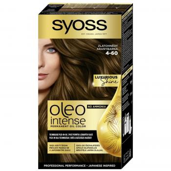 Syoss Oleo Intense Permanent Hair Dye with Oil - Shade 4-60 Gold Brown