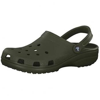 Crocs Classic Clog Unisex - Green Textile - Size UK 12