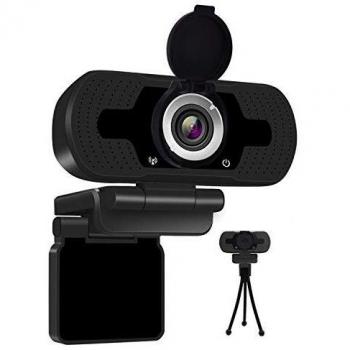 Anivia 1080P Full HD Webcam with Webcam Cover, Cámara para computadora portátil para conferencias y videollamadas, cámara Web Pro Stream con videollamadas Plug and Play, micrófono Incorporado