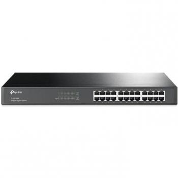 TP-Link TL-SG1024 24-Port Gigabit Unmanaged Rackmount Switch with Steel Case