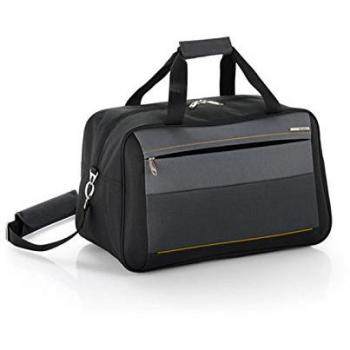 Gabol - Reims | Bolso de Viaje Grande de Tela de 50 x 30 x 27 cm con Capacidad para 33 L de Color Gris