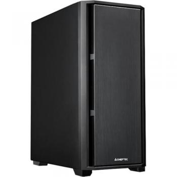 Caja PC Chieftec Pro Midi Q AS-02B-OP Torre Media Silenciosa USB-C Negra 1 Ventilador Preinstalado