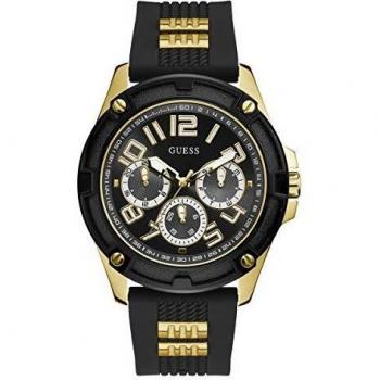 GUESS Men's Analog Watch with Silicone Strap GW0051G2