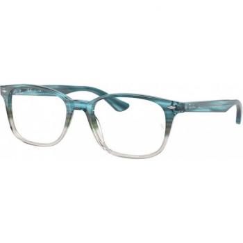 Ray-Ban RX5375 8146 Unisex Square Havana/Blue Eyeglasses
