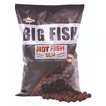 Bolas de Pesca Dynamite Baits Big Fish Hot Crab y Krill - 1,8kg - Marrón - 15 mm