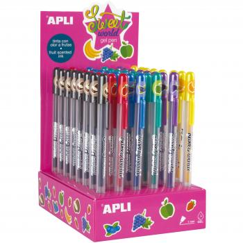 Bolígrafo Sweet World Gel Surtido 48 unidades