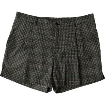 Multicolor Patterned Men's Swim Shorts with Pockets - Dolce & Gabbana
