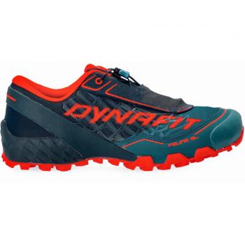 Dynafit Zapatillas de Trail Running Feline SL - Color azul marino y naranja, Talla 44