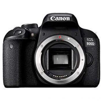 Cámara Réflex Digital Canon EOS 800D Cuerpo + Tarjeta SD de 32 GB - 24.2 MP, Wi-Fi, NFC, Bluetooth, Video 1080p/60fps